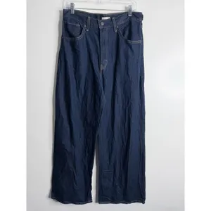 NEW Levi's Cinch Baggy Jean High Rise Dark Wash 30 X 31 Normcore 90s Minimalist thumbnail 2