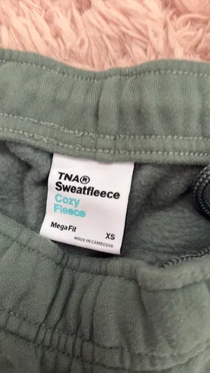 TNA Aritzia Sweatpants Cozy Fleece thumbnail 3
