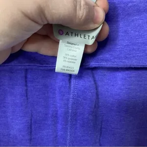 Athleta mix & mingle mini skirt iris purple‎ size small thumbnail 5