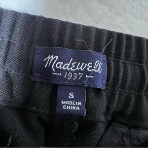 Madewell Black Track Trouser Pants thumbnail 9