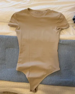 Tan Abercrombie Bodysuit thumbnail 1