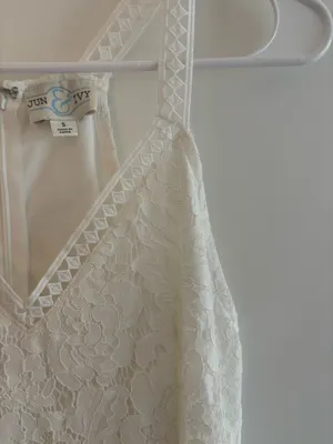 Jun & Ivy Lace White dress thumbnail 3