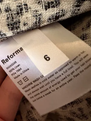 Reformation Linen Jackie Wide-Leg Trouser in Bengal thumbnail 9