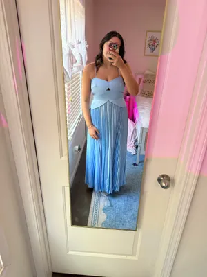 Showpo Blue SHAY MAXI DRESS thumbnail 3