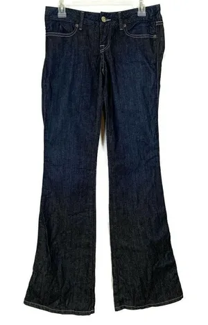 Womens PEOPLE'S LIBERATION Gloria‎ Flare Blue Jeans thumbnail 1