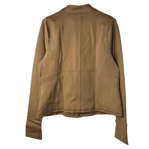 Girlfriend Collective Parker Seamed‎ Jacket Sepia Brown XXXL 6230-SEP-XXXL NWT thumbnail 2