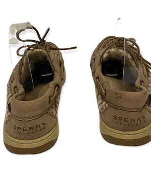 Boat Shoes in Tan and Plaid Size 8M thumbnail 7