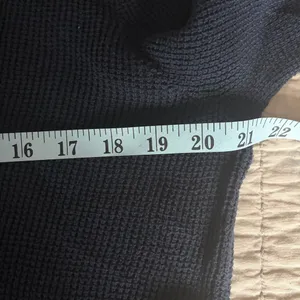 Ralph Lauren Waffle Knit‎ Cowel Neck Navy Sweater Size XL EUC thumbnail 3
