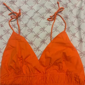 Marshall’s Vibrant Orange Crop Top thumbnail 3