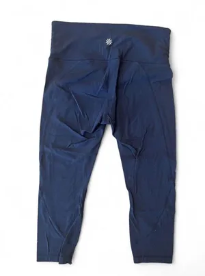 Athleta Navy Capri Crop Leggings thumbnail 3