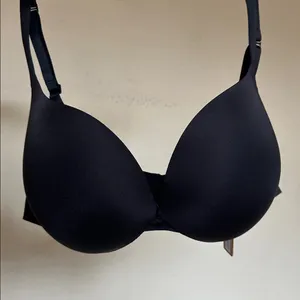 Skims Women’s Ultimate Collection‎ Push-Up Plunge Bra, color onyx Size 40B NWT thumbnail 4