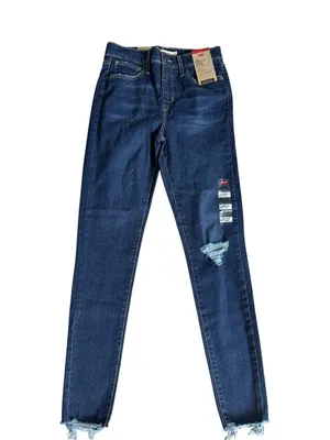 LEVIS Women’s 720 High Rise Super Skinny Jeans Size 27 x 30 NEW NWT thumbnail 7