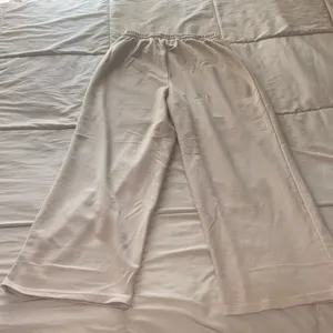 SHEIN Tan Wide-Leg Pants thumbnail 4