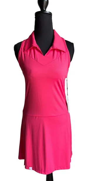 NWT SwingDish Golf Dress Set Small Pink Tennis Pickleball Shorts thumbnail 1