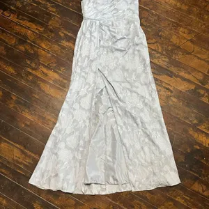 AZAZIE brocade one shoulder front slit bridesmaid Dress thumbnail 2