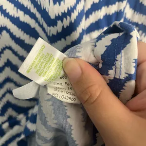 Lilly Pulitzer Rossmore Midi T-Shirt Dress Blue Stripe Zebron, Size small thumbnail 8