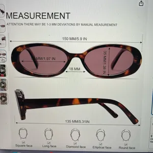 Amazon Oval Sunglasses thumbnail 7