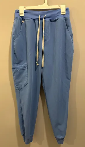 FIGS Zamora Jogger Scrub Pants Ceil Blue thumbnail 1