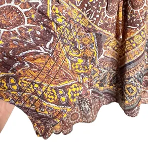 Free People Little Runaway Medallion Print Top Size M thumbnail 8