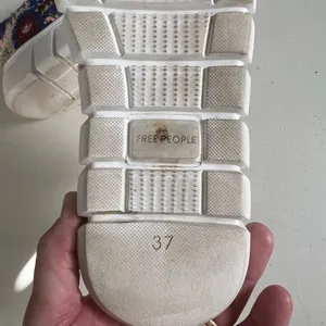 FREE PEOPLE- Catch Me If You Can Crochet Sneakers Multi Color Size 7 thumbnail 8