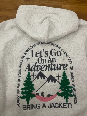 Dandy Worldwide Hoodie Oversized thumbnail 2