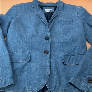 J. Crew Indigo Denim Jacket thumbnail 8