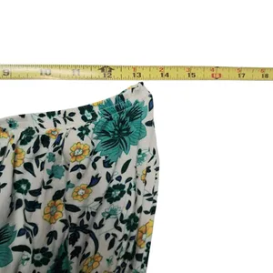 GiGio Strapless Wide Leg Jumpsuit Floral Pockets Size MEDIUM thumbnail 6