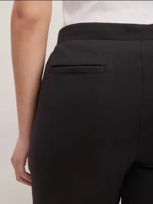 Everlane The Dream Pant Pintuck Pull On Pockets Drawstring Tapered Black Size M thumbnail 3