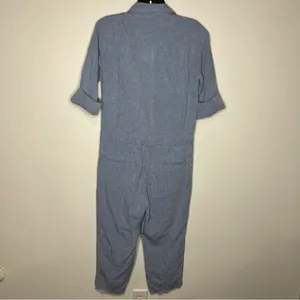 Anthropologie The Blue‎ Shirt Shop watermill Jumpsuit size small thumbnail 11