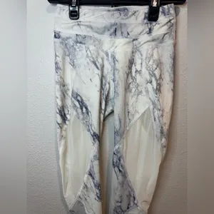 Varley Women’s Performance Windsor Tight Teal‎ Marble Leggings Size XXS thumbnail 5