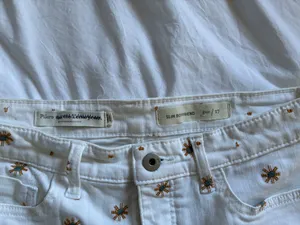 Anthropologie Pilcro White Shorts 27 thumbnail 2