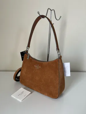 Kate Spade Margot Suede Medium Shoulder Bag thumbnail 2
