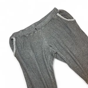PE Nation Comfortcore Soft Grey Waffle Knit Cropped Jogger Sweatpants — MEDIUM thumbnail 3