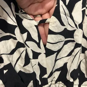 NWT Black and Cream Maxi Dress 2xl thumbnail 4
