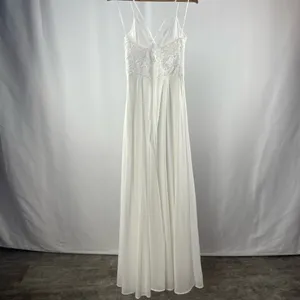 Lulus Madalyn‎ Lace Maxi Dress in White Size Small thumbnail 9