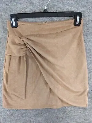 Altar'd State Suede Wrap Tie Skirt thumbnail 1