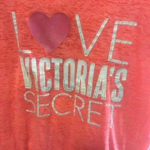PINK - Victoria's Secret Neon pink tshirt thumbnail 2