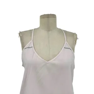 Lululemon Breezy Singlet Tank Top in Pale Pink Size‎ 6 thumbnail 4