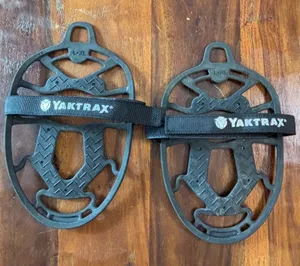Yaktrax Diamond Grip Ice Cleats Traction System Black L XL‎ Winter Snow Gear thumbnail 1
