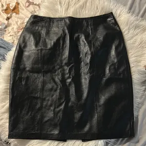 Croft & Barrow Black Pencil Skirt Knee-Length Cocktail thumbnail 1