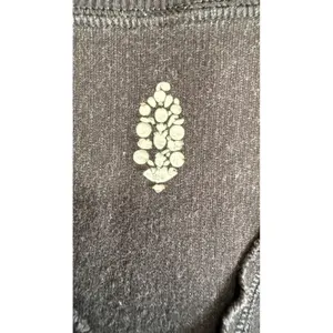 FP Movement Free People Black Quarter Zip Mesh Panel Hoodie Sweatshirt Small thumbnail 6