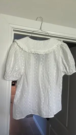 Lace blouse White Size 4 thumbnail 3