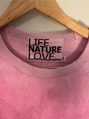 Free City Lucky Rabbit sweatshirt pink small thumbnail 3