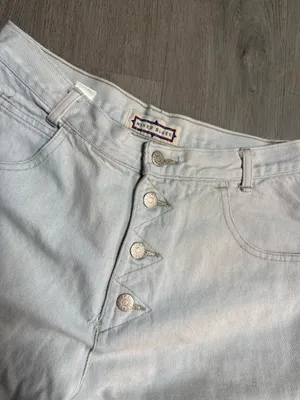Mixed blues high waisted jeans Size 12 thumbnail 6