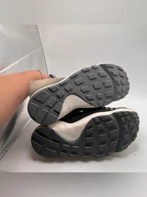 Nike Air Footscape Woven Black and Smoke Grey Nike Woven Slip-On Sneakers SZ5.5 thumbnail 10