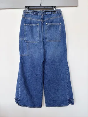 We The Free CRVY Outlaw Wide Leg Jeans Small thumbnail 4