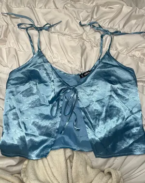 Silk Tank Blue thumbnail 2