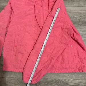 Avia Womens XL Jacket Pink Quilted Fleece Lined Full‎ Zip Hoodie Running Hiking thumbnail 7