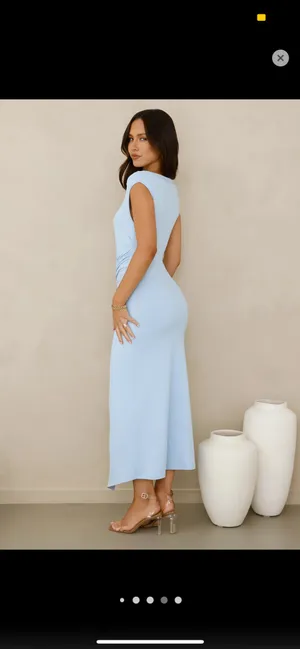 Hello Molly Blue Maxi Dress thumbnail 2