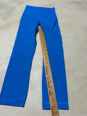 Lululemon align crop Bright Blue leggings 0 thumbnail 5